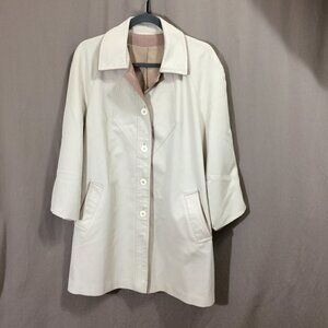 Vintage Womens Trench Rain Spring Coat Union Label 1970s/80s Size Large